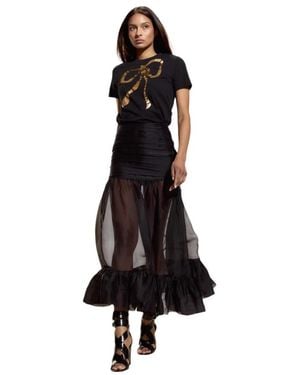 Cynthia Rowley Midi Skirts - Negro