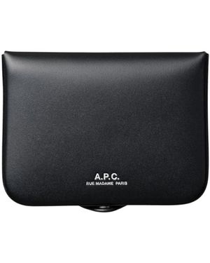 A.P.C. Wallets & Cardholders - Black