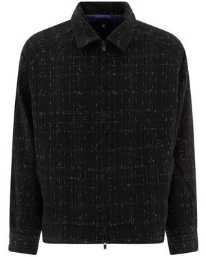 Needles Schwarze Wolljacke Klassischer Stil