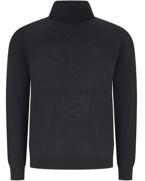 Zanone Rollkragenpullover - Blau