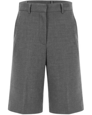 MM6 by Maison Margiela Casual Shorts - Grey