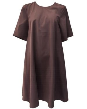 Kaos Short Dresses - Brown