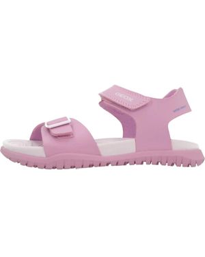 Geox Flat Sandals - Morado
