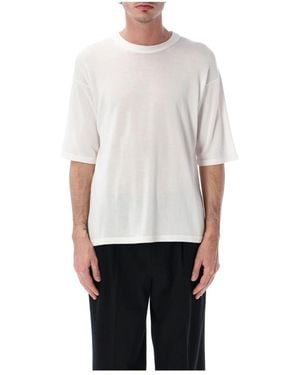 Roberto Collina Tops ,Wit ,T-Shirts