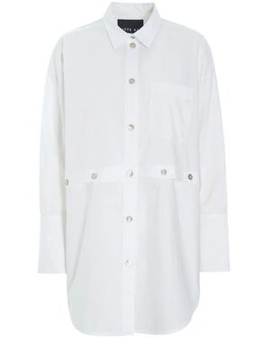 Bitte Kai Rand Core cotton hemd weiß oversize klassisch