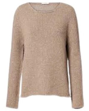 The Row Truien & Vesten ,Katoen Chiara Oversized T-Shirt - Naturel