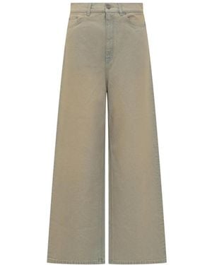 Stella McCartney Wide Jeans - Natural