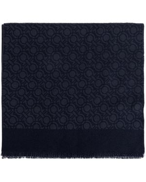 Ferragamo Winter Scarves - Blu