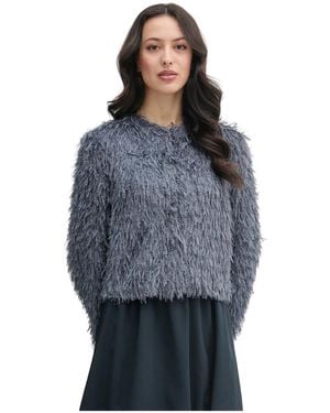 Ouí Round-Neck Knitwear - Bleu