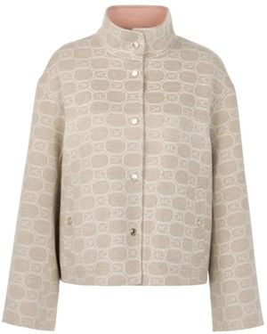 Marc Cain Omkeerbare Jas - Naturel