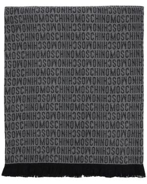 Moschino Winter Scarves - Black