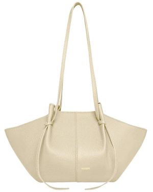 Yuzefi Tassen ,Leer Mochi Tote - Naturel