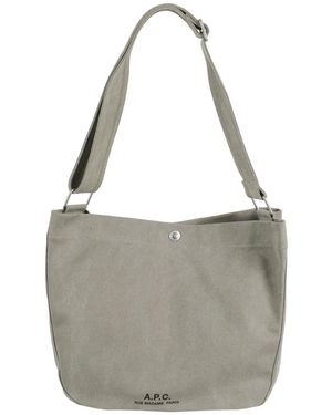 A.P.C. Shoulder Bags - Grey