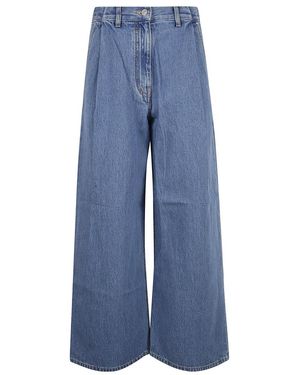 Givenchy Wide Jeans - Blauw
