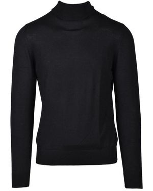 Wild Cashmere Turtlenecks - Black