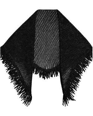 SIMONA CORSELLINI Winter Scarves - Black