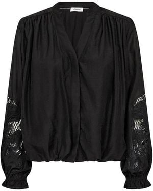 co'couture Overhemden ,Zwart ,Blouse