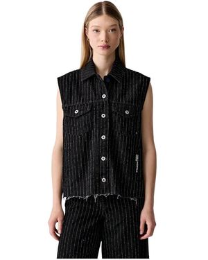 KARL LAGERFELD Vests - Negro