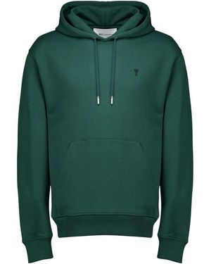Ami Paris Hoodies - Verde