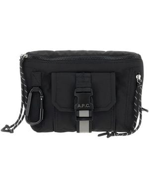 A.P.C. Belt Bags - Negro