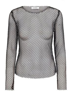 co'couture Long Sleeve Tops - Gray