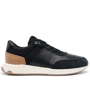 Tod's Sneaker blu navy con pannelli in camoscio