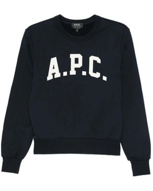 A.P.C. Sweatshirts - Azul