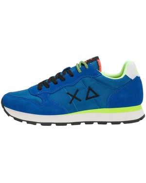 Sun 68 Trainers - Blue
