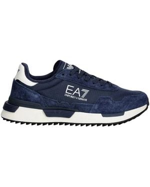 EA7 Vintage Laufschuhe - Blau