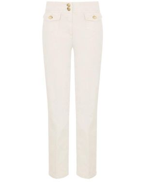 The Seafarer Jeans ,Wit ,Katoen Slim-Fit Jeans