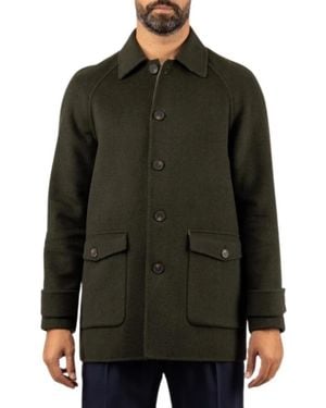 Alpha Industries Single-Breasted Coats - Verde