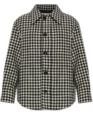 Ami Paris Wool Shirt - Zwart