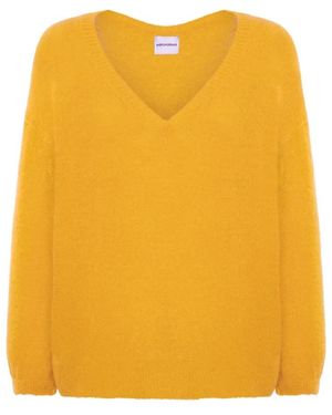 American Dreams V-Neck Knitwear - Amarillo