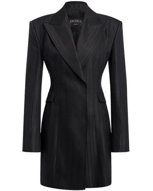 Dondup Robe-Manteau Mini Jurk - Zwart