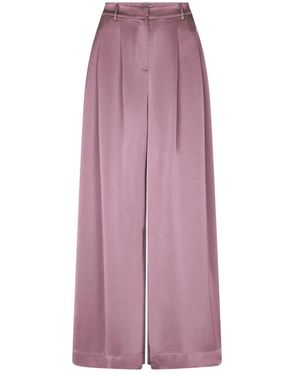 Dante 6 Onique Wijde Satin Broek - Paars