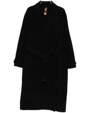 GLOX Single-Breasted Coats - Black