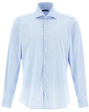 Fay Formal Shirts - Blue