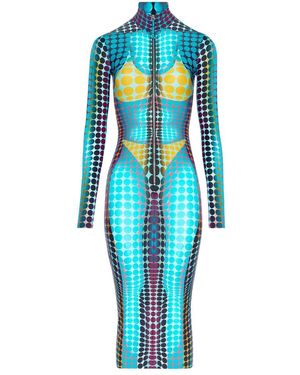 Jean Paul Gaultier Midi Dresses - Azul