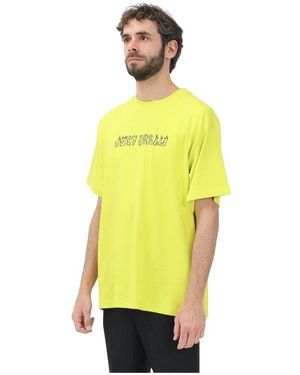 Just Cavalli Lebhaftes t-shirt mit kurzen ärmeln - Gelb