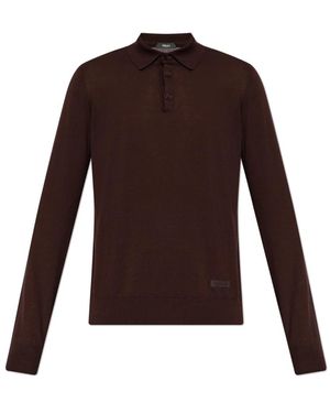 Versace Polo Shirts - Brown