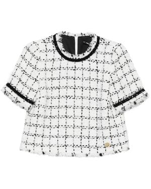 Karl Lagerfeld Tweed Jackets - Gris