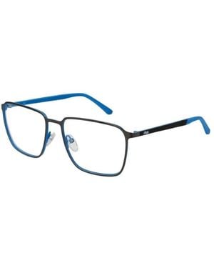Fila Accessoires ,Grijs ,Optical Frames With Sleek Design - Blauw