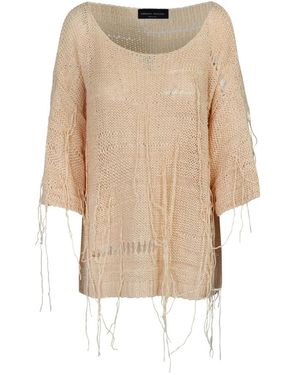 Roberto Collina Round-Neck Knitwear - Natural