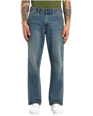 Dickies Jeans ,Blauw ,Katoen 954 Relaxed Straight Werk