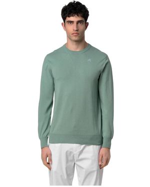 K-Way Round-Neck Knitwear - Verde