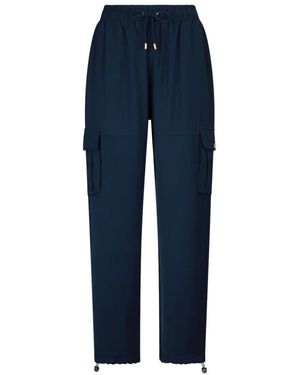 Liu Jo Straight Trousers - Blue