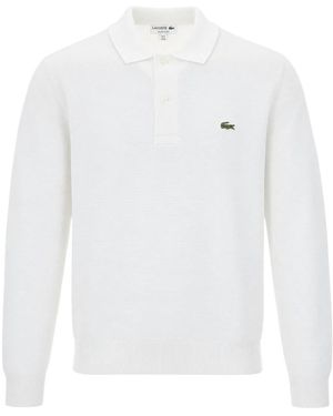 Lacoste Polo Shirts - Bianco