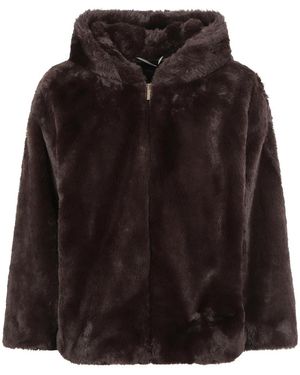 Max Mara Faux Fur & Shearling Jackets - Noir