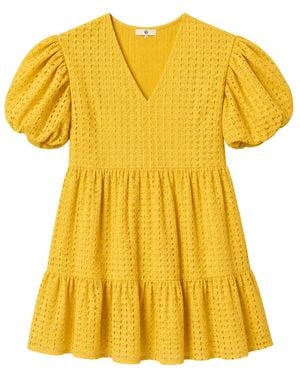 Twinset Short Dresses - Yellow