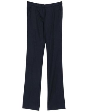 Marella Straight Trousers - Blue